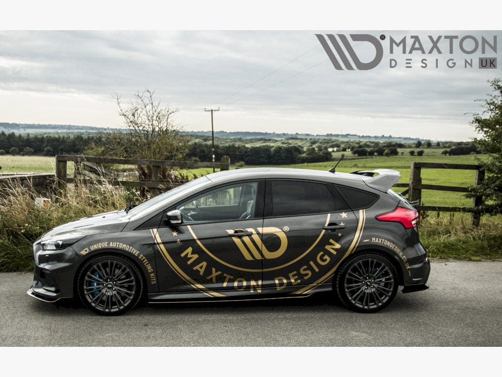 Maxton Design Yellow Side Splitters 'aero' Ford Focus MK3 RS Maxton Design SR