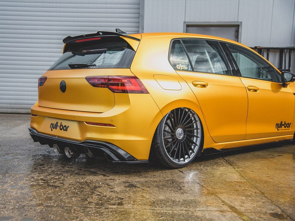 Maxton Design YES / Carbon Look Rear Valance VW Golf Mk8 (R32 Look) Maxton Design SR