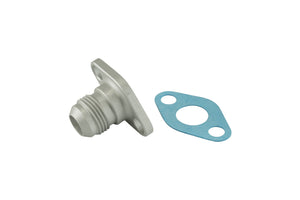 Turbosmart 38.1mm 10AN Oil Drain Silver (TS-199-3005)