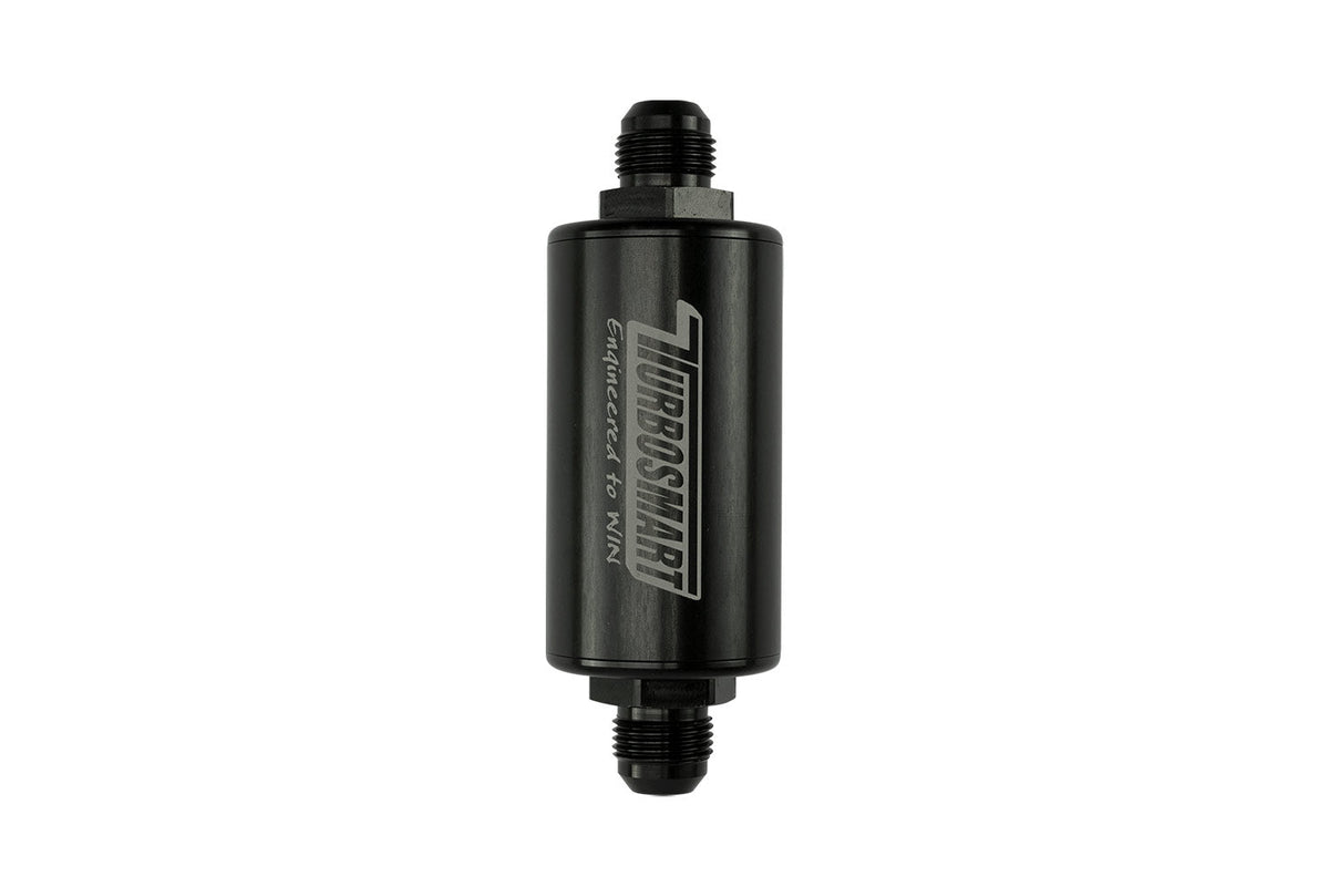 Turbosmart Inline Fuel Filter 10um 10AN Black TS-0402-1135