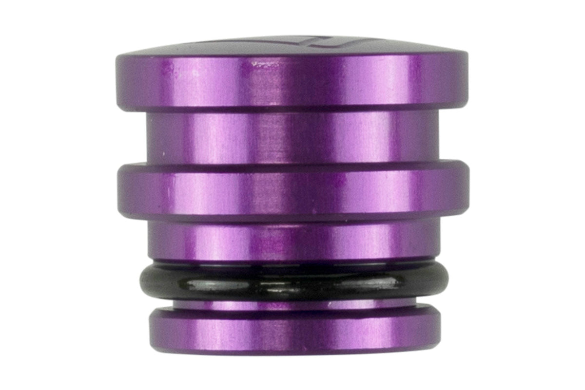 Turbosmart Oil Cap Insert - Blank - Purple TS-0891-3073 - image 2