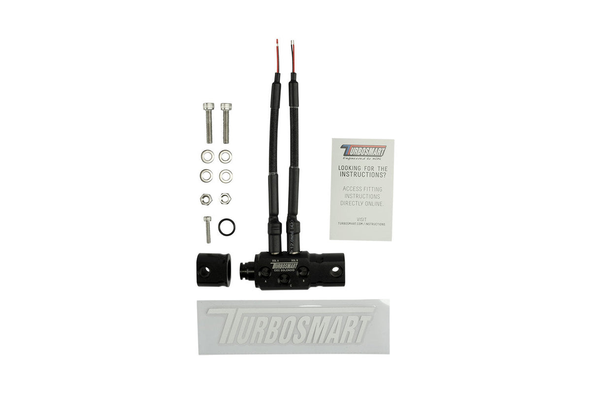 Turbosmart Modular Compressed Gas Solenoid Block - Black TS-0704-1601 - image 2
