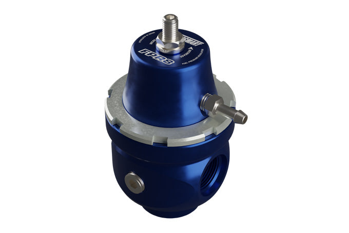 Turbosmart FPR8 1:1 Ratio EFI Fuel Pressure Regulator, Blue Finish TS-0404-1031