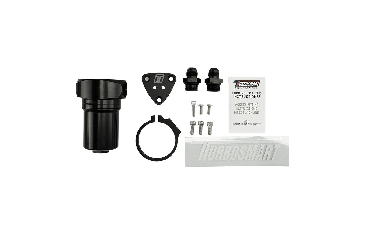 Turbosmart Fuel Filter Canister 10um 8AN Black - image 5