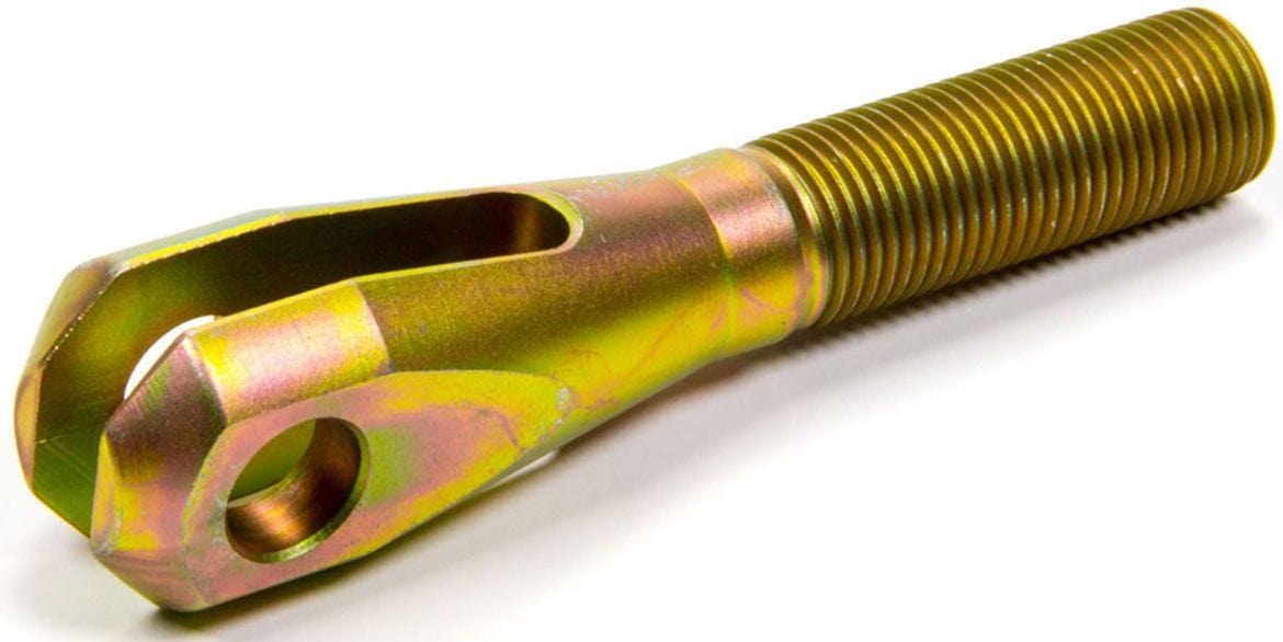 MEZIERE 1/2-20 R/H Male Thread, 1/4" Slot With 3/8" Bolt Meziere Threaded Clevis 4130 Steel MZTC1220 SR