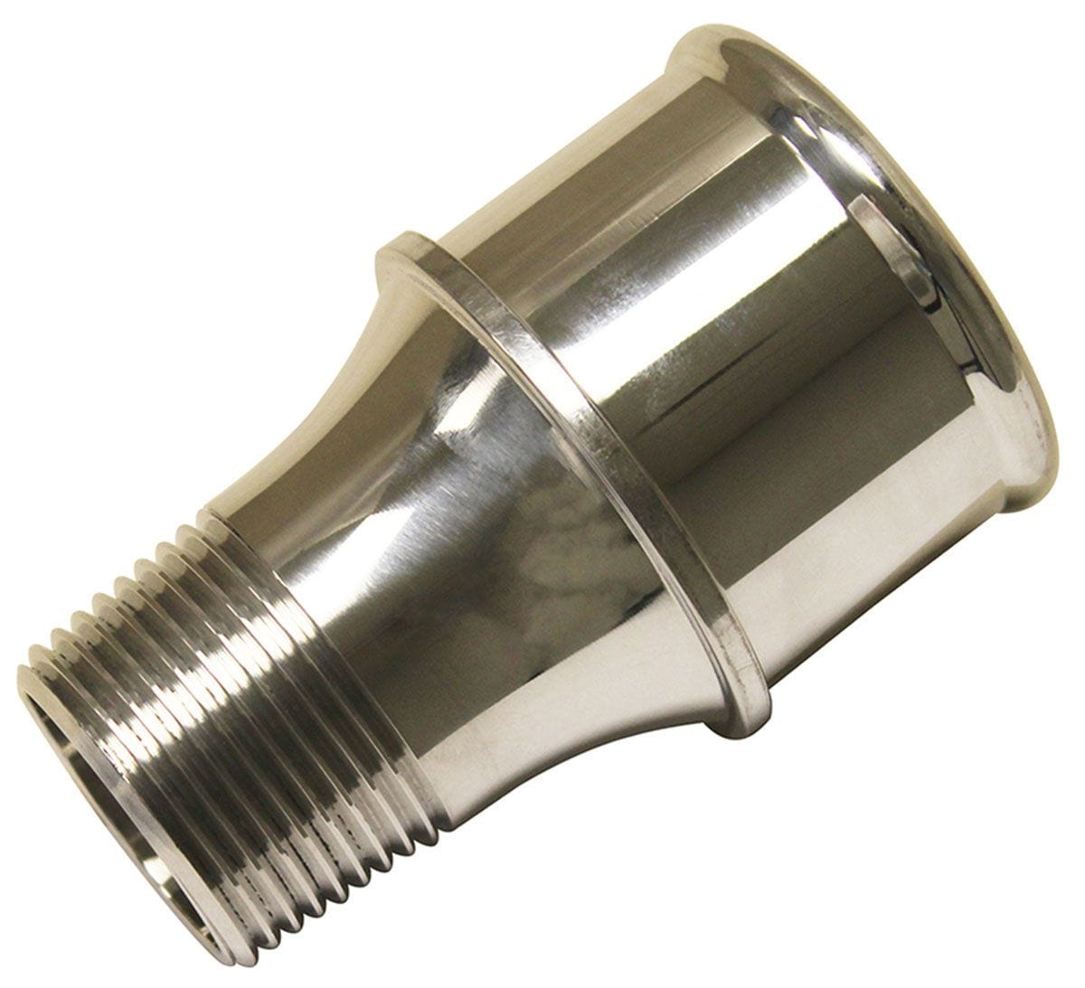 MEZIERE 1-3/4" hose connection Meziere Inlet Fitting, For 100 Series Electric Water Pumps Polished Finish MZWP1175U SR