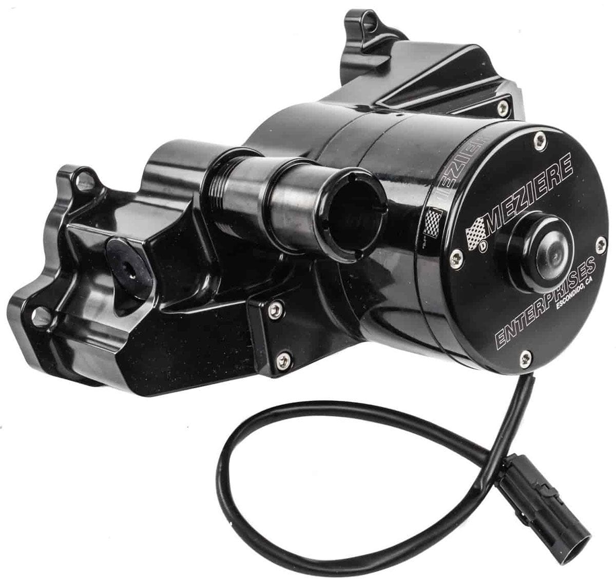 MEZIERE 1" NPT Female to 1" NPT Male Meziere Water pump fitting extension, Black Finish MZWP1000S SR