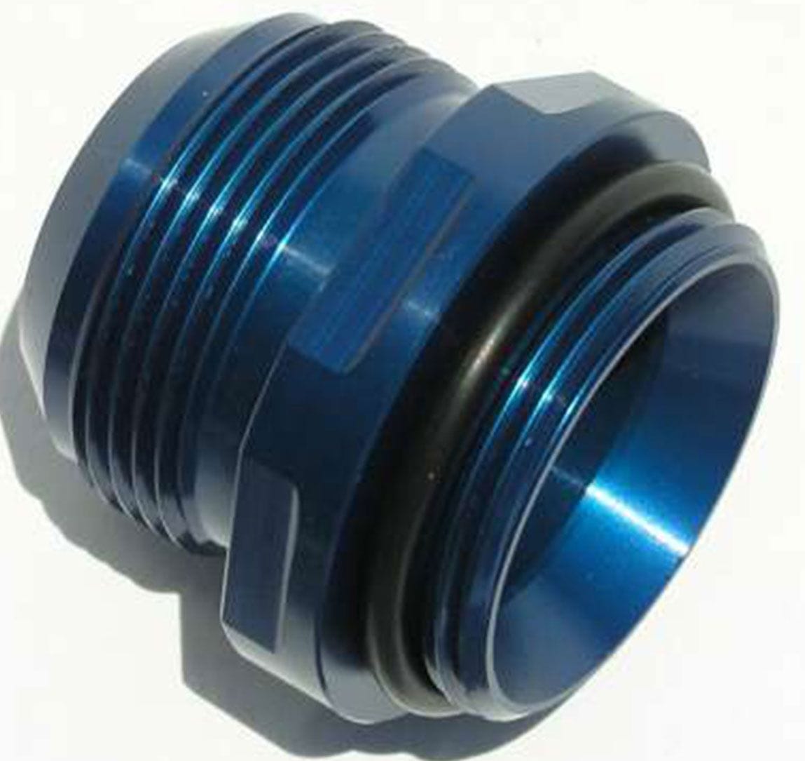 MEZIERE -20 ORB to -20AN, Blue Finish Meziere Water Fitting Adapter MZWN0041B SR