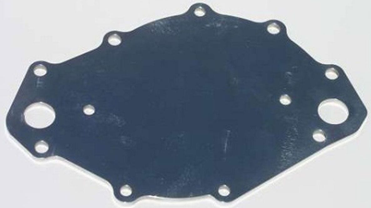 MEZIERE mates to WP108/WP308 pump Meziere Big Block Ford 429/460 Backing Plate, Polished Finish MZWP109U SR