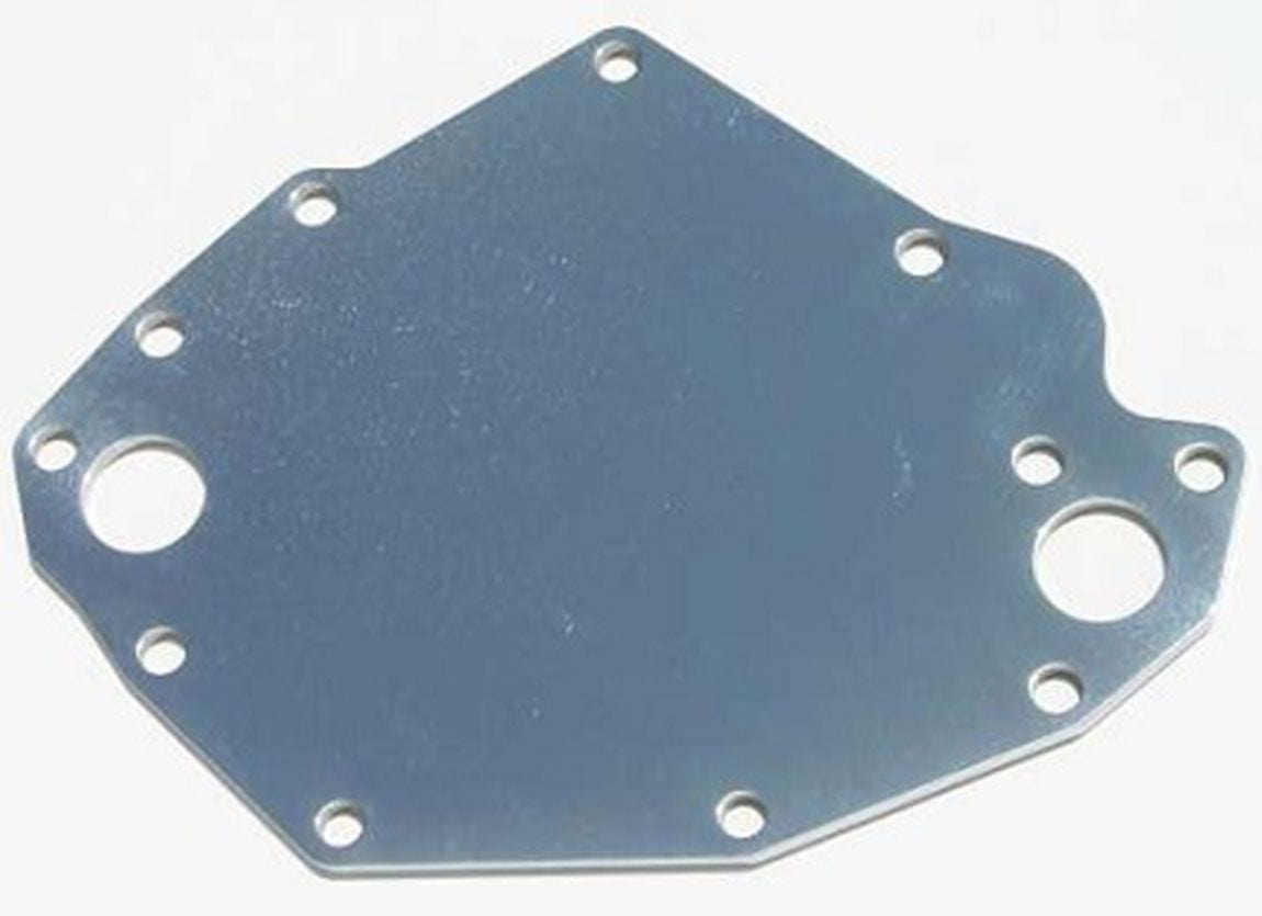 MEZIERE mates to WP111 pump Meziere Ford Cleveland Backing Plate Polished Finish MZWP123U SR