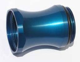 MEZIERE Meziere -20AN Water Neck 2.6" Extension Fitting, Chrome MZWN2000C SR