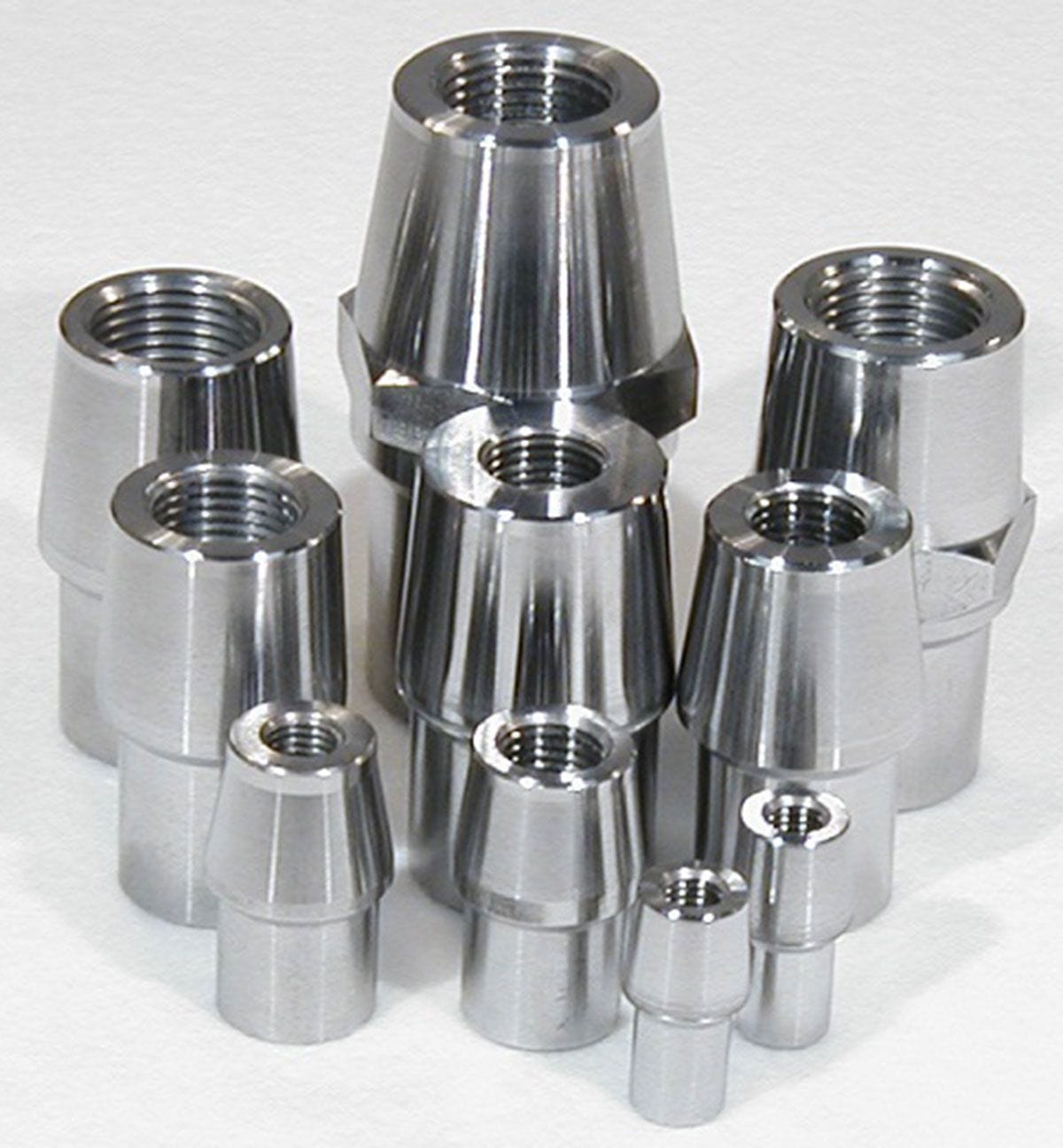 MEZIERE Suit 1-1/8" x .065" Tube With 5/8-18 R/H Thread Meziere Weld-In Female Tube End 4130 Steel MZRE1126E SR