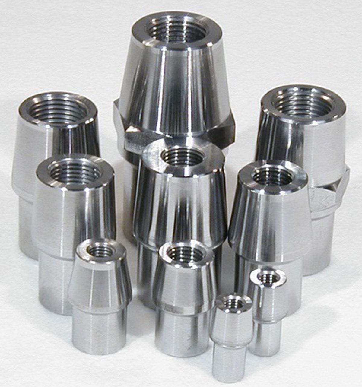 MEZIERE Suit 1-1/8" x .095" Tube With 5/8-18 R/H Thread Meziere Weld-In Female Tube End 4130 Steel MZRE1022E SR