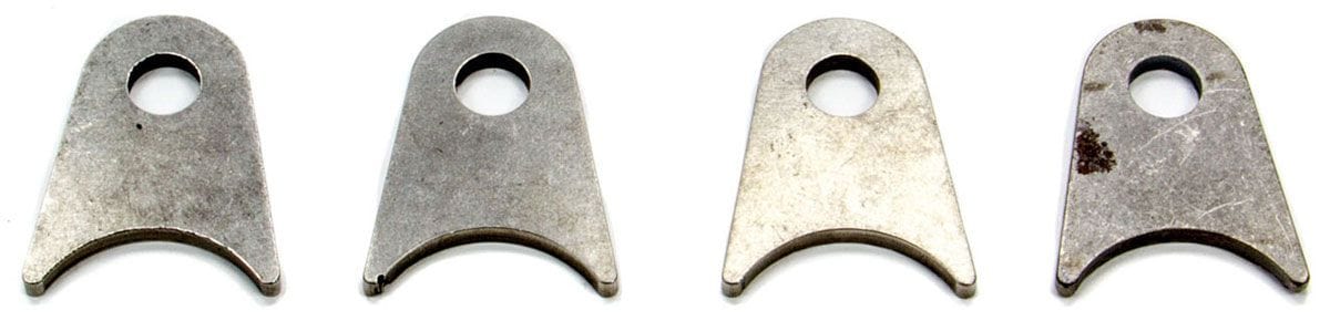 MEZIERE Suit 1-3/8" Tube With 7/16" Hole (Qty: 20) Meziere Weld-On Flat Tab 4130 Steel MZCT10618B SR