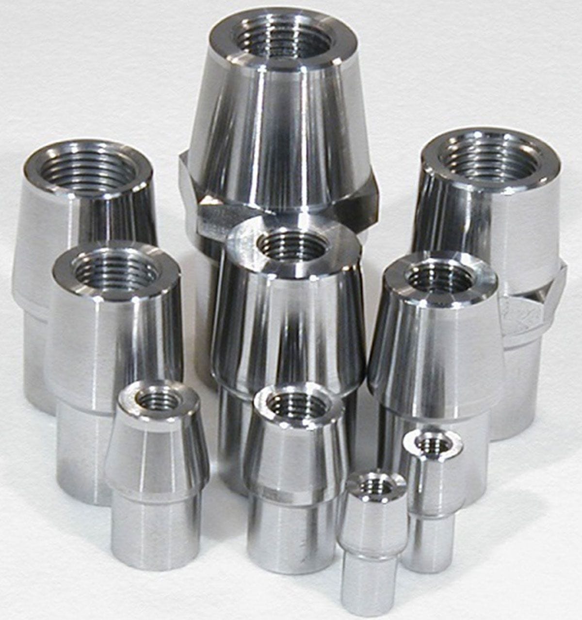 MEZIERE Suit 1-3/8" x .095" Tube With 7/8-14 R/H Thread Meziere Weld-In Female Tube End 4130 Steel MZRE1026G SR