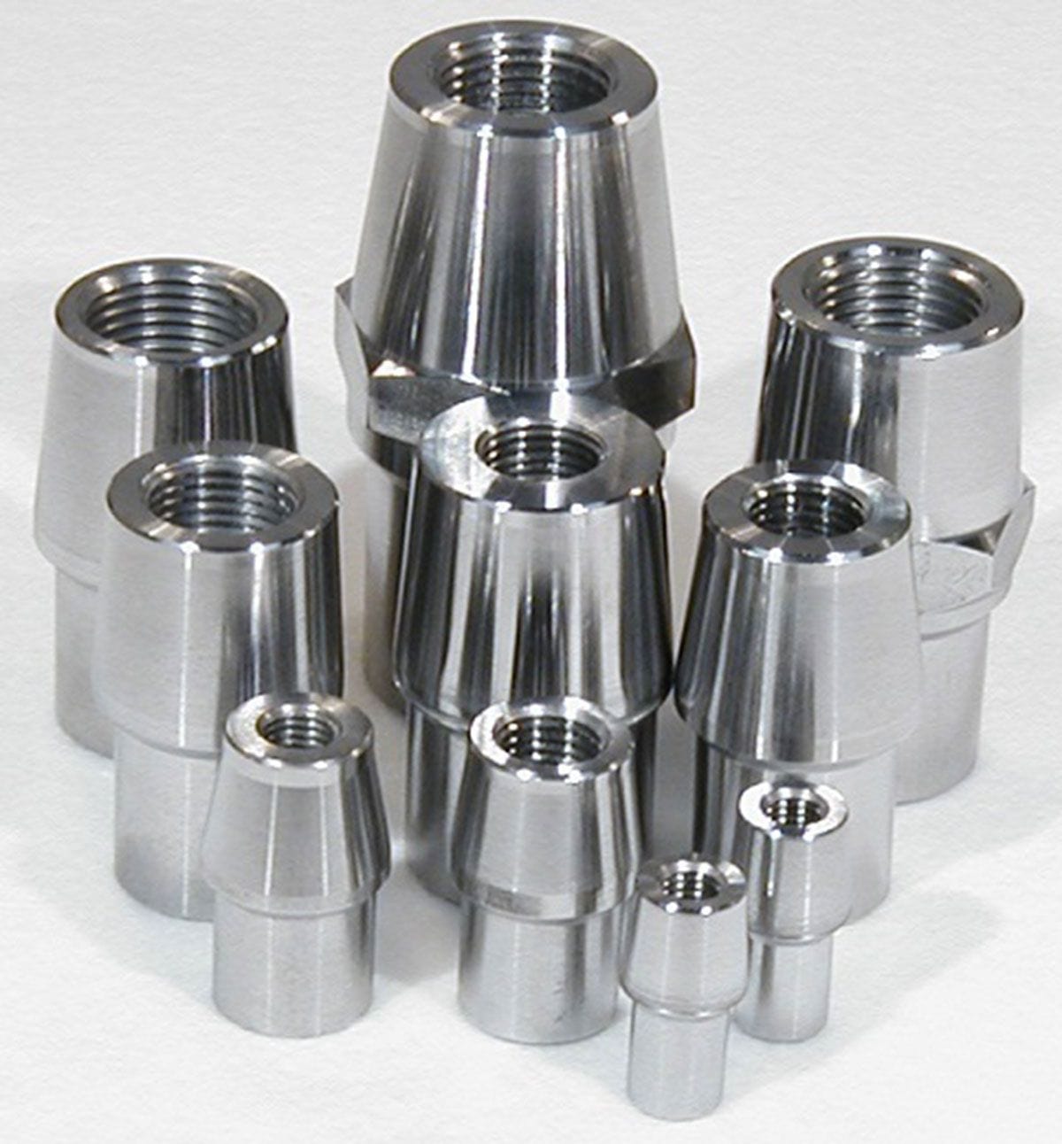 MEZIERE Suit 1-3/8" x .120" Tube With 7/8-14 R/H Thread Meziere Weld-In Female Tube End 4130 Steel MZRE1028G SR