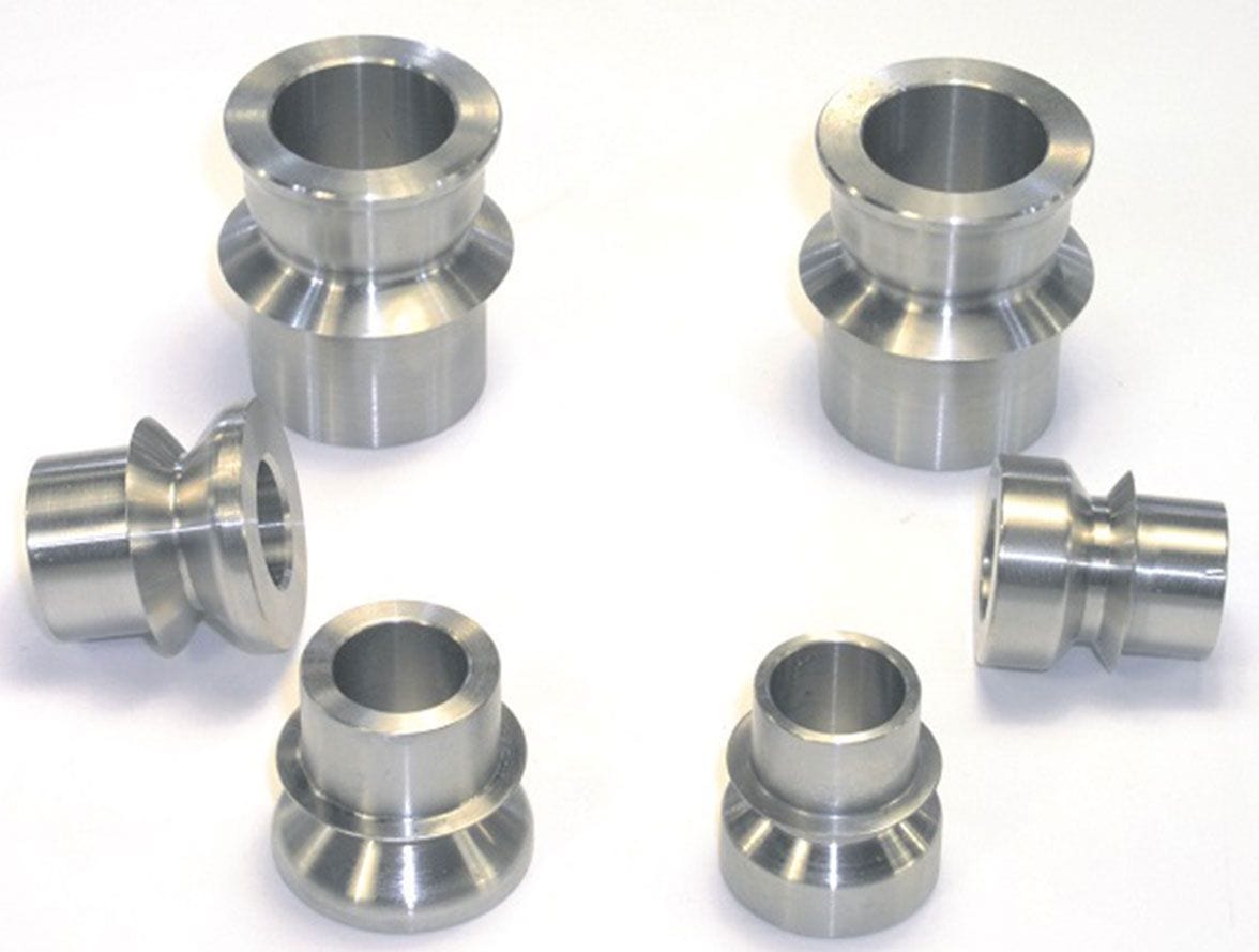 MEZIERE Suit 3/4" Heim Bore To 5/8" Bolt Meziere Rod End Misalignment Bushing 4130 Steel MZMB7562 SR