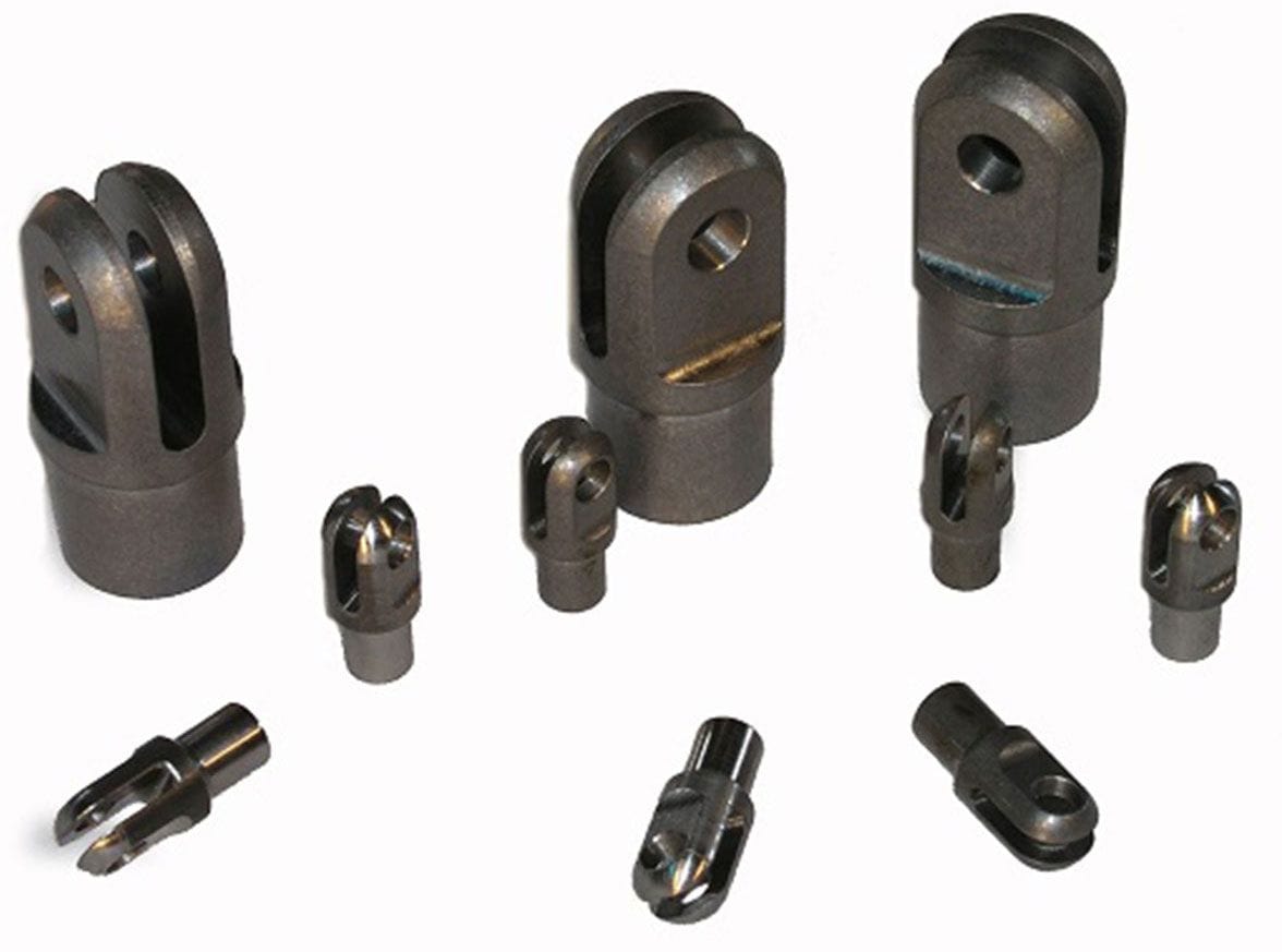 MEZIERE Suit 5/8" x .058" Tube, 3/16" Slot With 1/8" Bolt Hole Meziere Weld-In Clevis MZCE58 SR