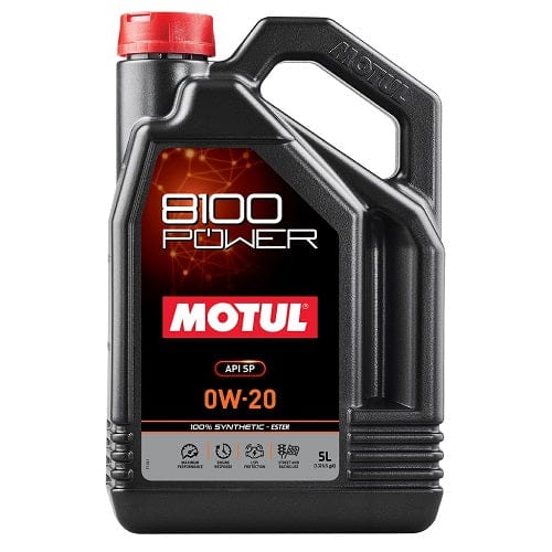 Motul AUTOMOTIVE 5L 8100 POWER 0W20 5L Motul 111849 SR