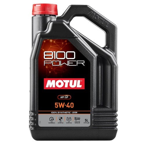Motul AUTOMOTIVE 5L 8100 POWER 5W40 5L Motul 111853 SR