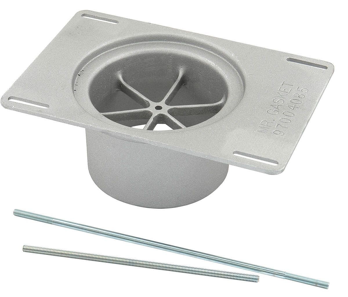 MRG Converts 6650 Scoop to 6651 Specs Mr Gasket Mr Gasket Street Scoop Conversion Kit & Parts (Dual to Single) MG6653 SR