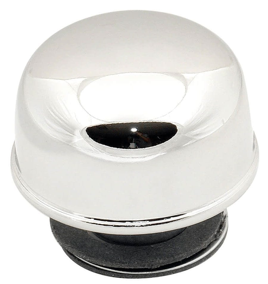 MRG Mr Gasket Mr Gasket Chrome Plated Twist-On Breather 2-3/8" Dia. x 1-3/4" without logo MG20 SR