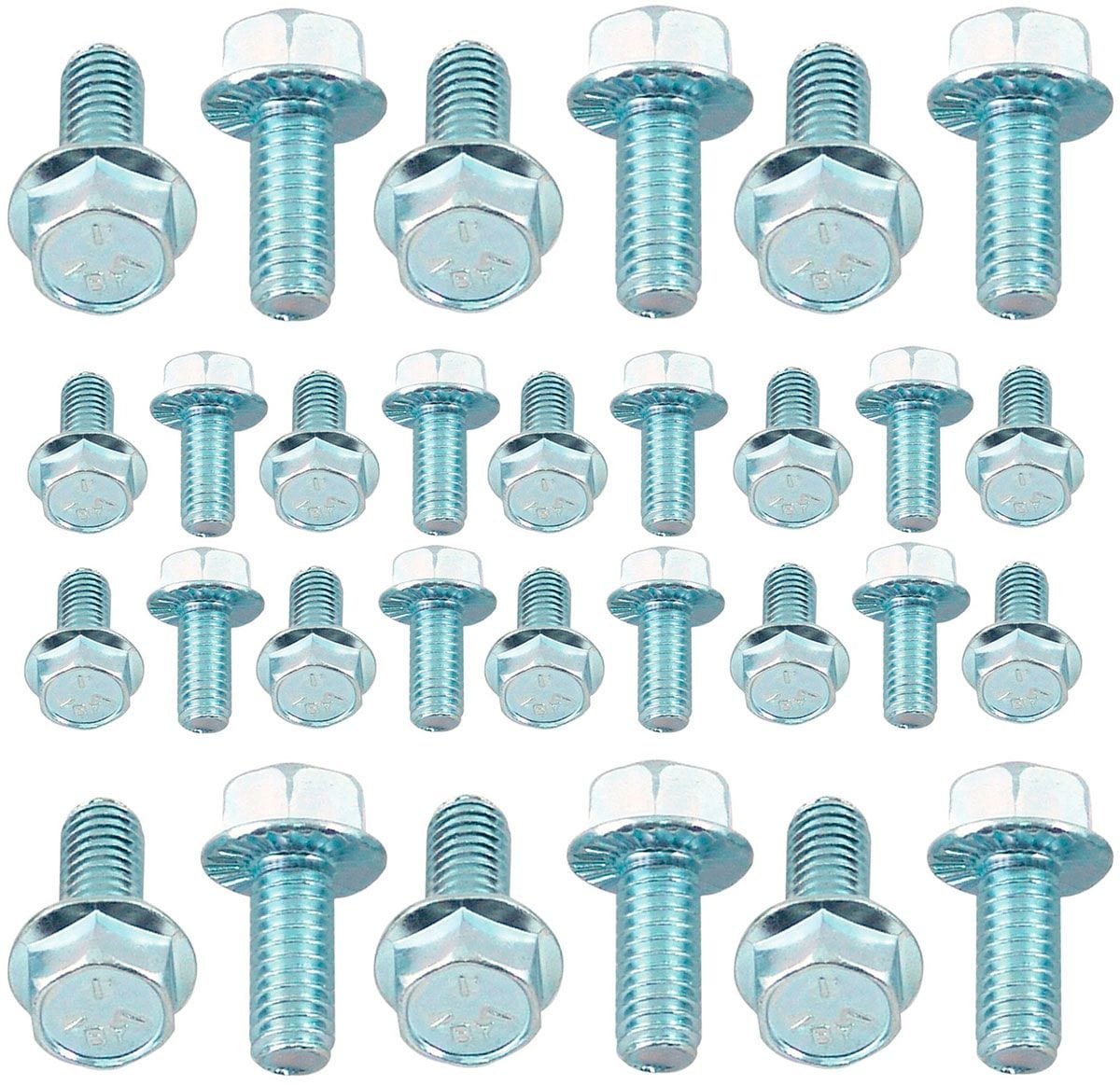 MRG MRG MRG Oil Pan Bolt Kit, Hex Head Zinc Plated (MG6087MRG) SR
