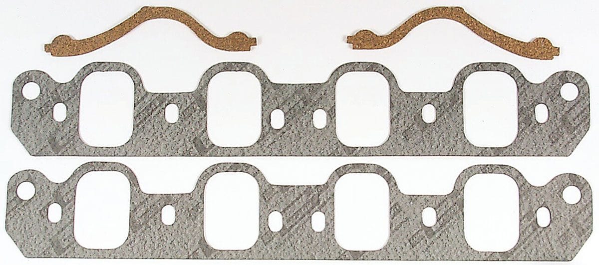 MRG Suit Ford 302-351C 4V 1970-74 1.83"W x 2.66"H Mr Gasket Intake Manifold Gasket - Stock Port, 1/16" thick MG214 SR