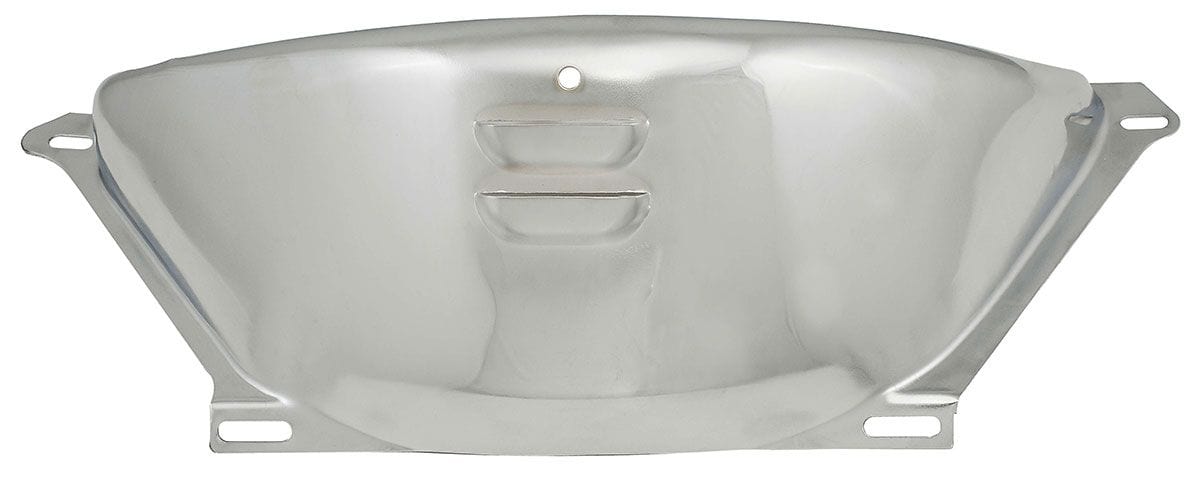 MRG Suit GM TH350, TH400 & TH700R4 Mr Gasket Flywheel Inspection/Dust Cover - Chrome MG5135 SR