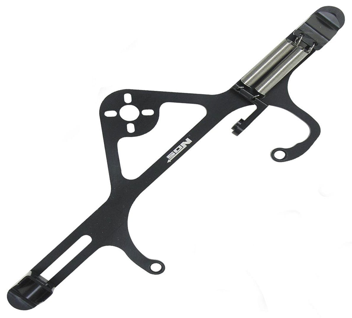 Nitrous Oxide Systems Suit 4500 Series Carbs Nitrous Oxide Systems Billet Solenoid with Throttle Cable Bracket Kit NOS16518 SR