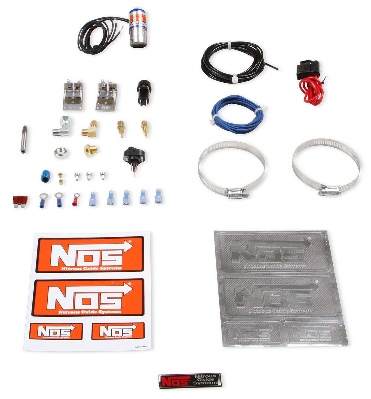Nitrous Oxide Systems Suit Carbureted Applications Only Nitrous Oxide Systems Sneeky Pete Nitrous Kit NOS05029 SR