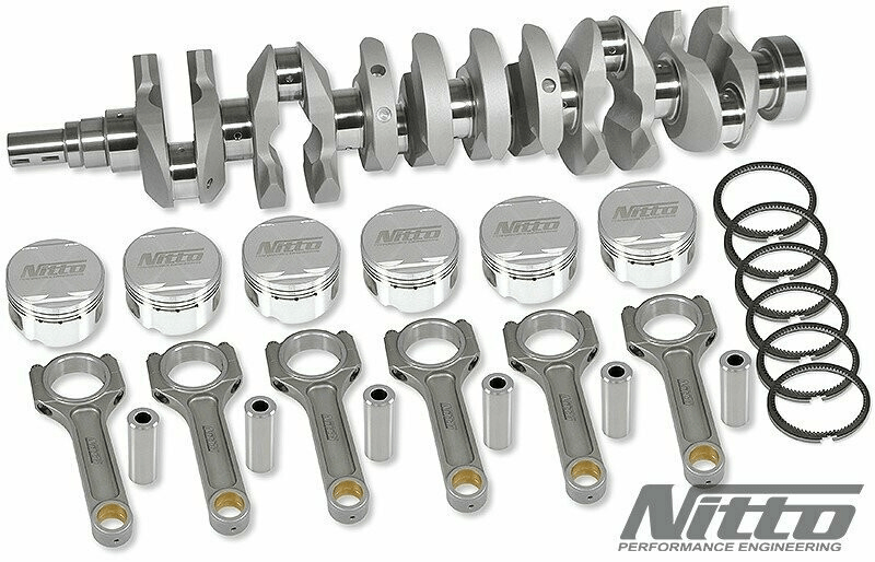 Nitto 86.5MM/+0.020" 2.8L Nitto RB26 2.8L Wide Rod Journal Stroker Kit SR