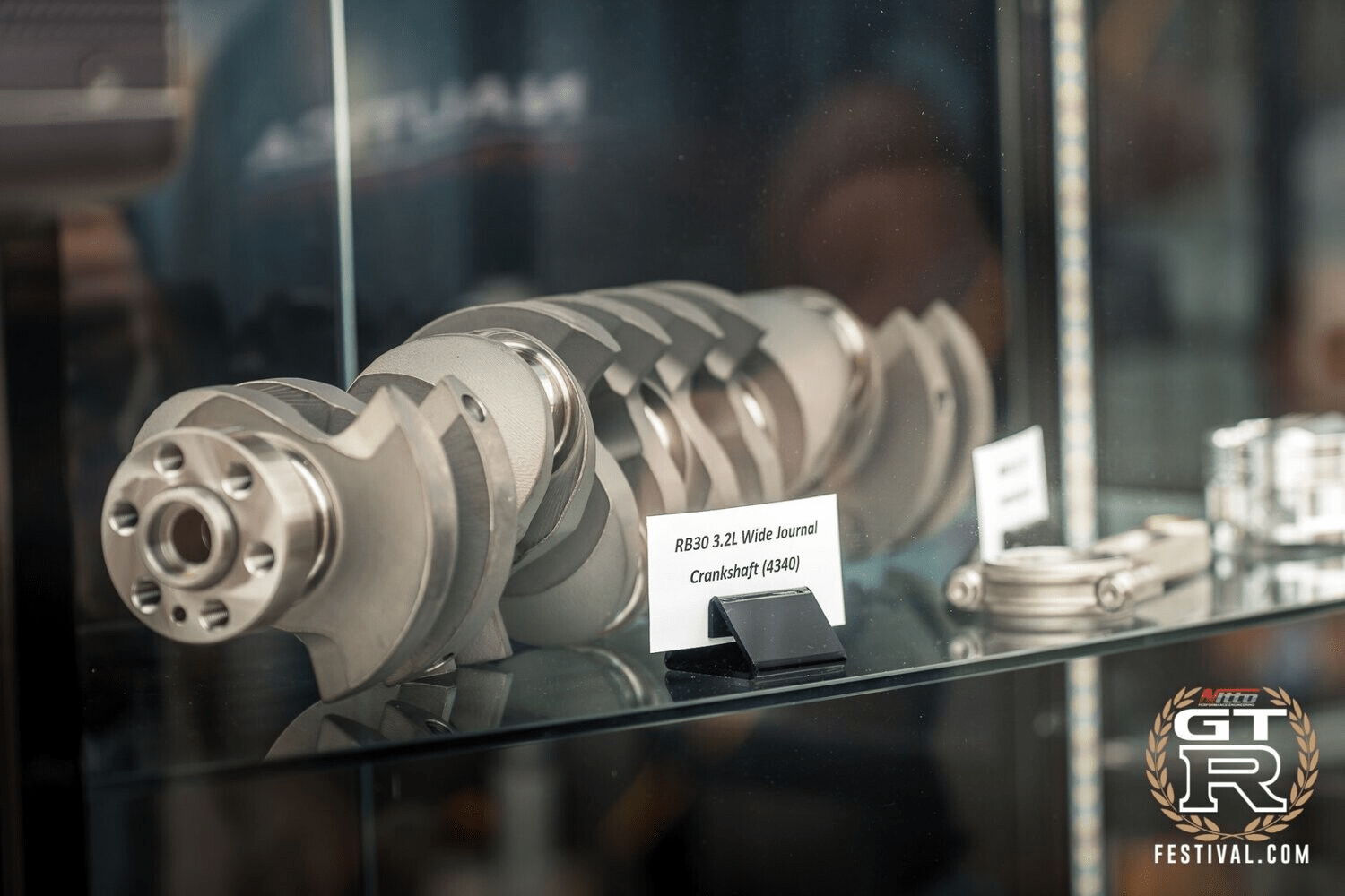 Nitto 90MM 4340 - Straight Shot - (Wide Journal) Nitto Nissan RB30 Crankshafts SR