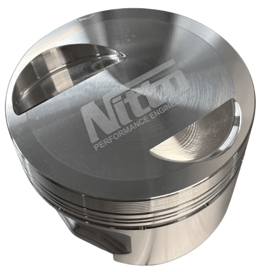 Nitto Nitto Forged Pistons - Nissan RB30 SOHC High Compression Standard Stroke Pistons SR