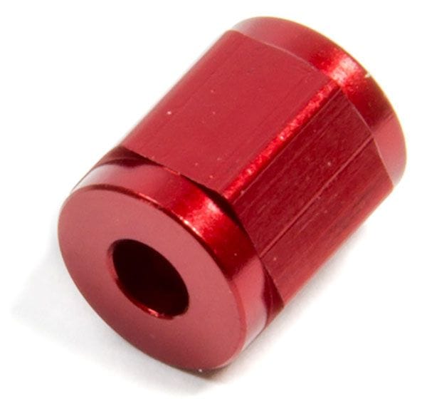 NOS 1/8" Tube Nitrous Oxide Systems -3AN Tube Nut (Red) NOS17541 SR