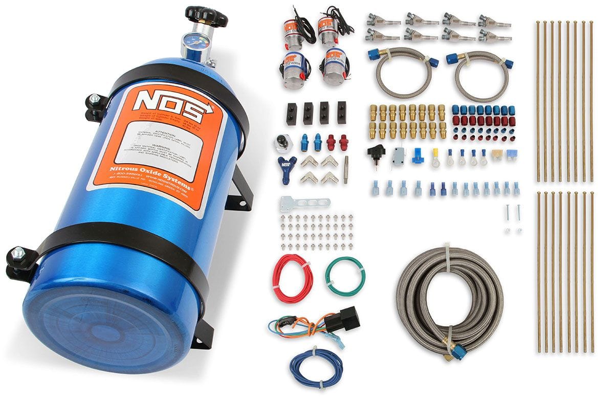 NOS 150-500+ Horsepower Nitrous Oxide Systems Pro Shot Fogger Nitrous Kit NOS02462 SR