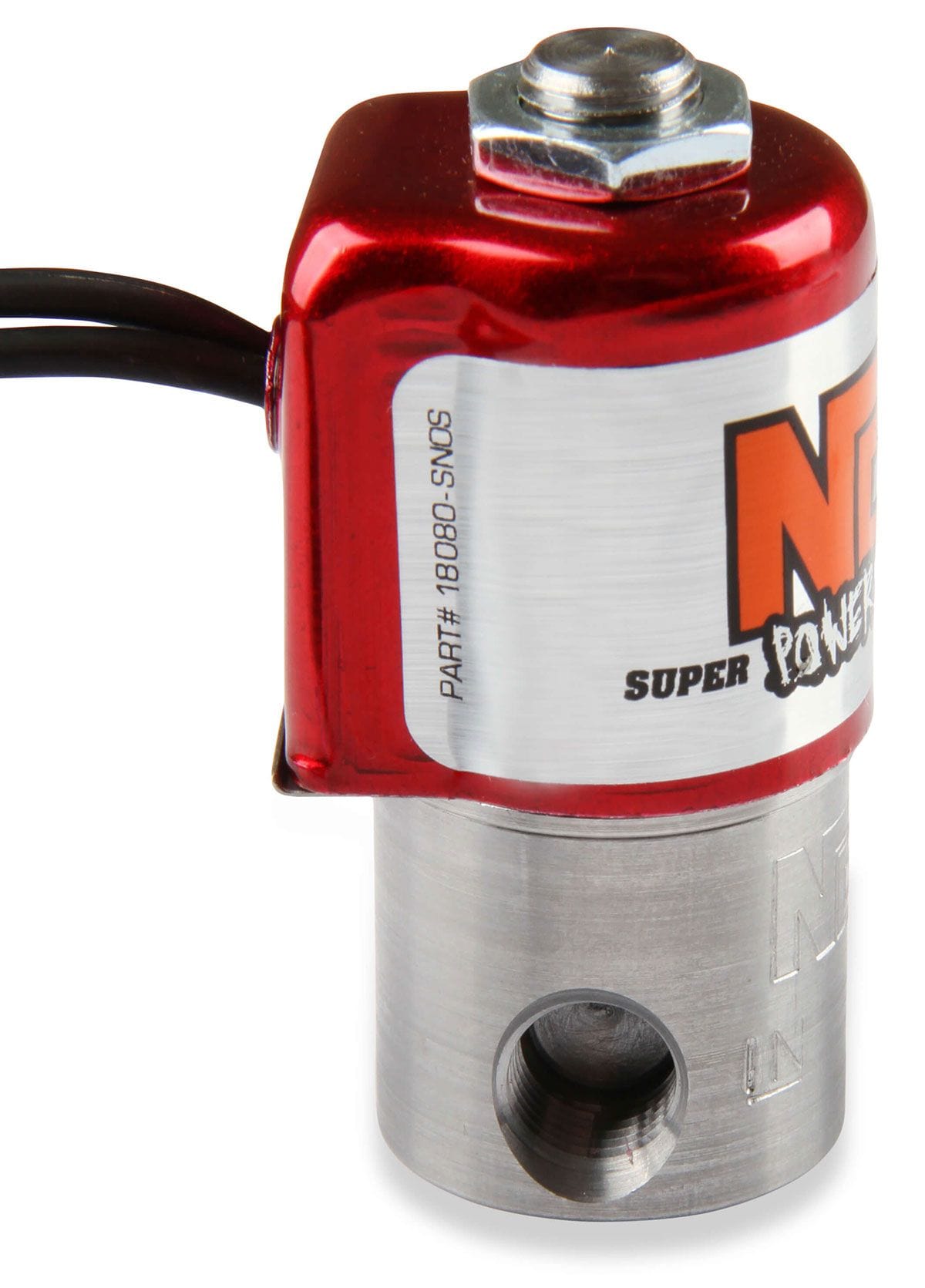 NOS 200 Horsepower. 1/8" NPT Inlet, 1/8" NPT Outlet Nitrous Oxide Systems Powershot Fuel Solenoid NOS18080 SR