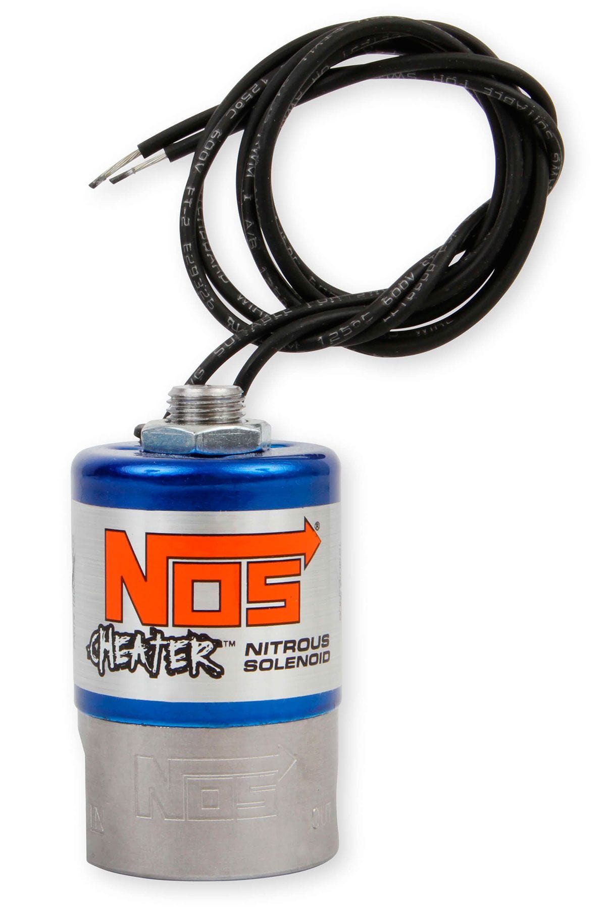 NOS 250 Horsepower. 1/4" NPT Inlet, 1/8" NPT Outlet Nitrous Oxide Systems Cheater Nitrous Solenoid NOS18000 SR