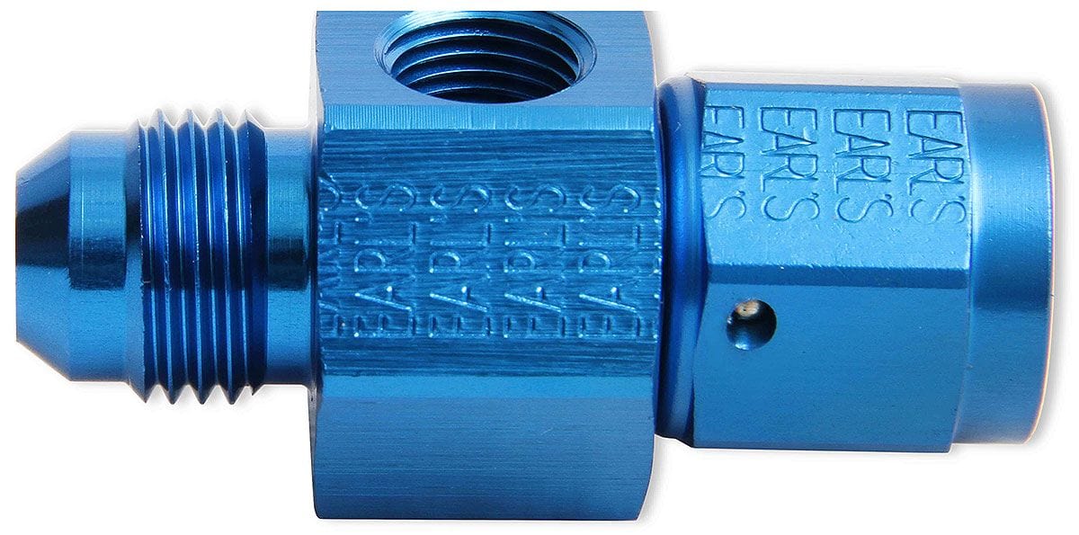 NOS 3/16" Nitrous Oxide Systems Tube End Cap - Blue NOS16403 SR