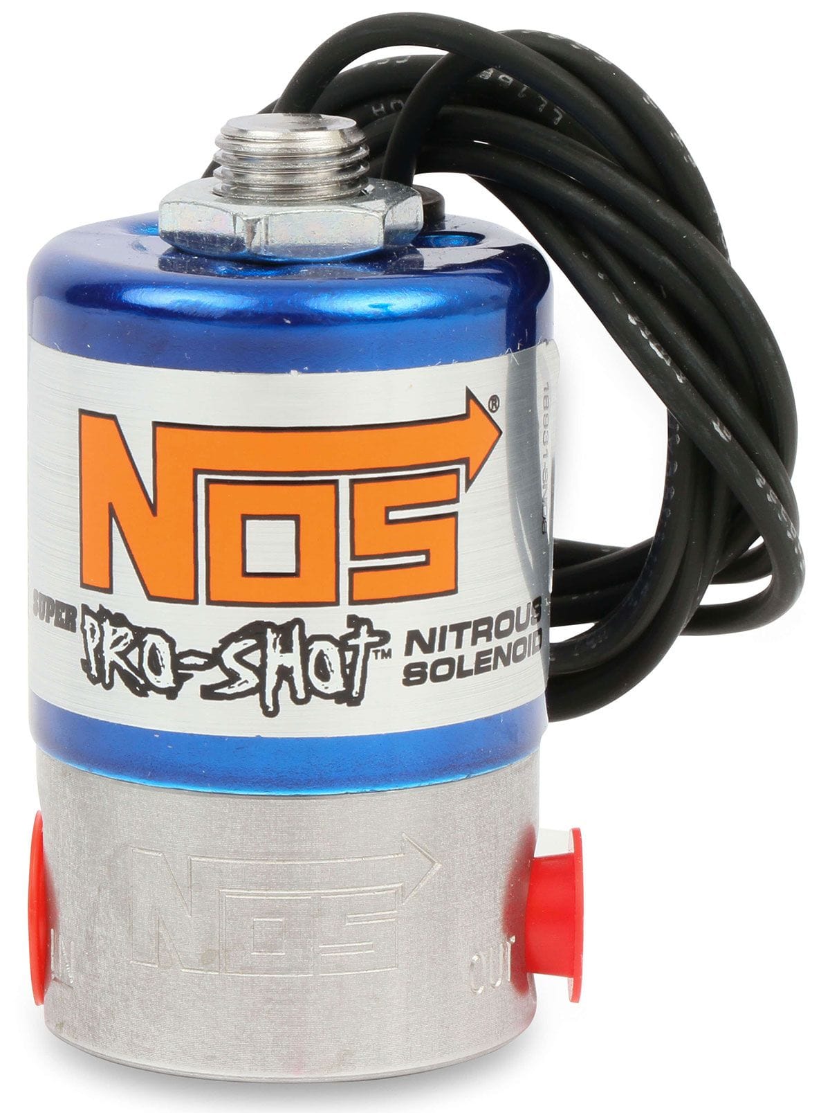 NOS 400 Horsepower. 1/4" NPT Inlet, 1/8" NPT Outlet Nitrous Oxide Systems Pro-Shot Nitrous Solenoid NOS18045 SR