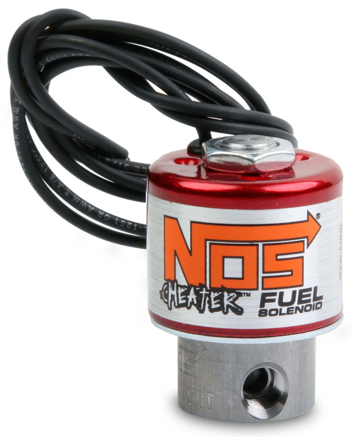 NOS 450 Horsepower. 1/8" NPT Inlet, 1/8" NPT Outlet Nitrous Oxide Systems Cheater Fuel Solenoid NOS18050 SR