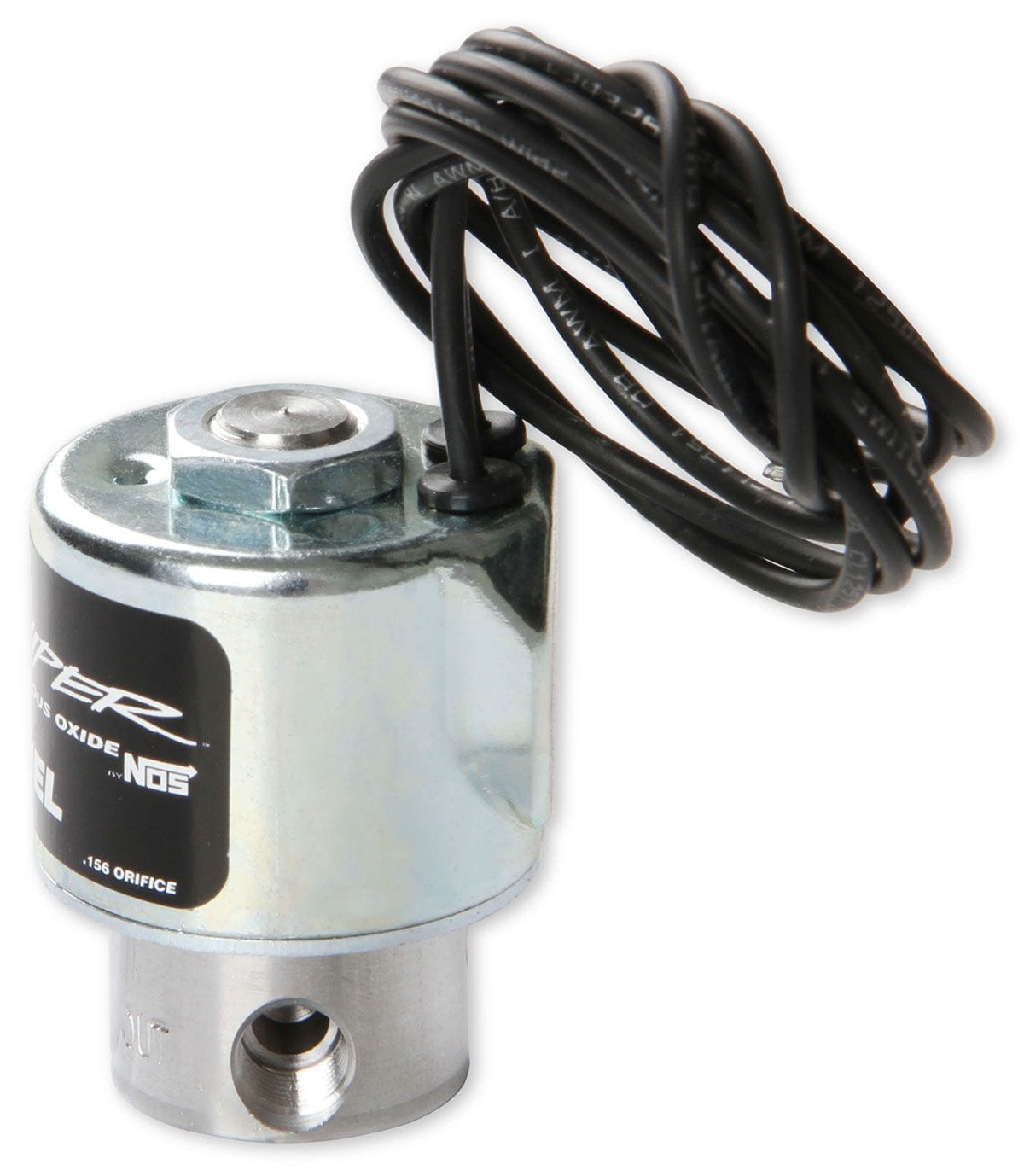 NOS 450 Horsepower. 1/8" NPT Inlet, 1/8" NPT Outlet Nitrous Oxide Systems Sniper Fuel Solenoid NOS18087 SR
