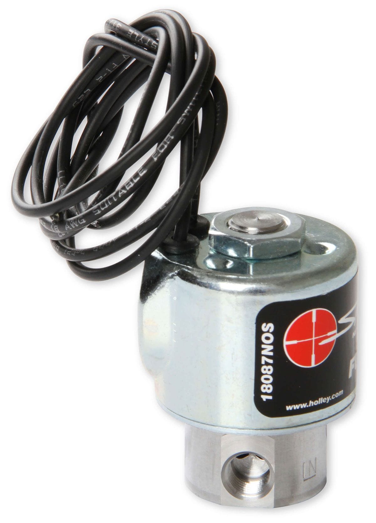 NOS 450 Horsepower. 1/8" NPT Inlet, 1/8" NPT Outlet Nitrous Oxide Systems Sniper Fuel Solenoid NOS18087 SR