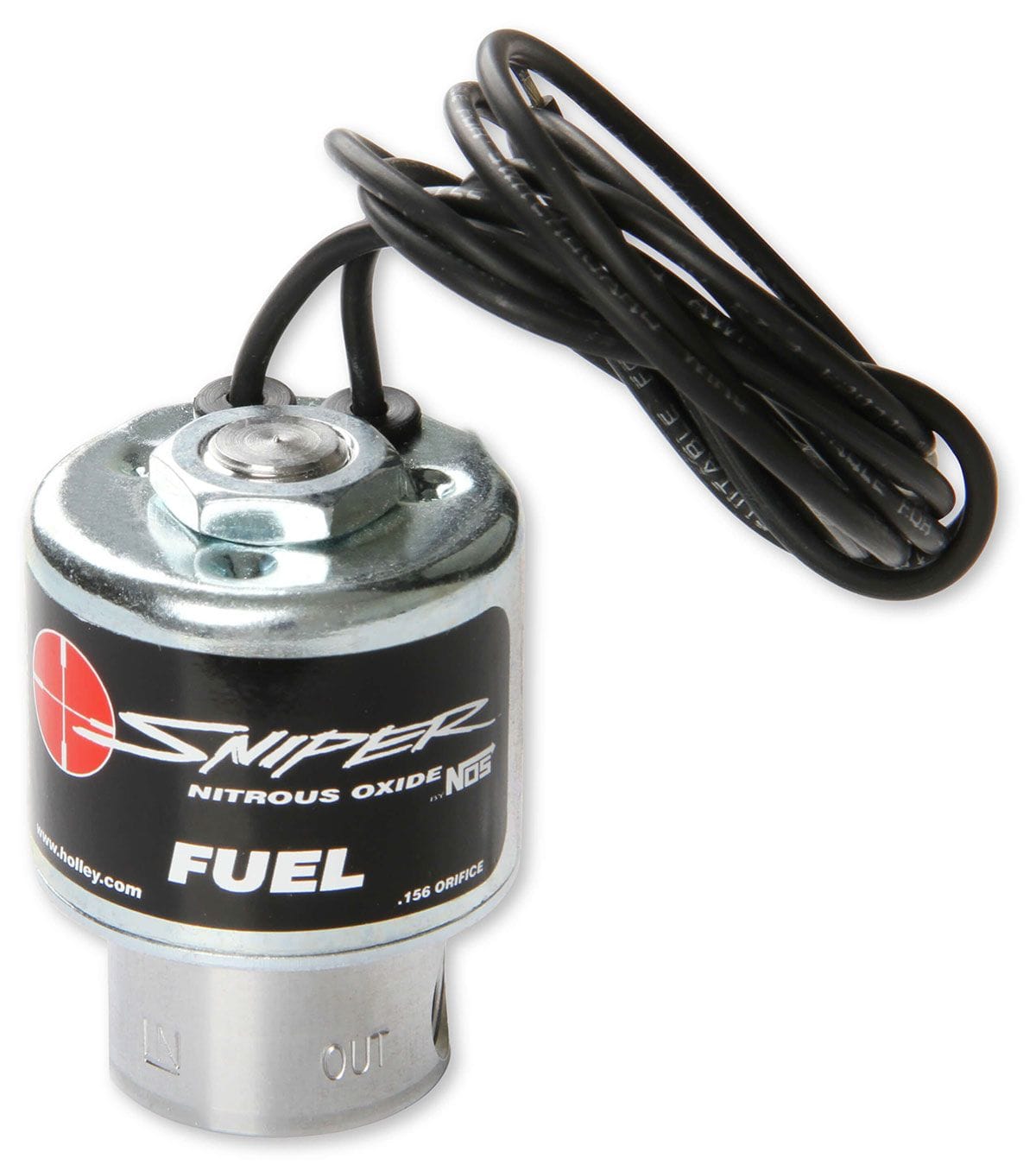 NOS 450 Horsepower. 1/8" NPT Inlet, 1/8" NPT Outlet Nitrous Oxide Systems Sniper Fuel Solenoid NOS18087 SR