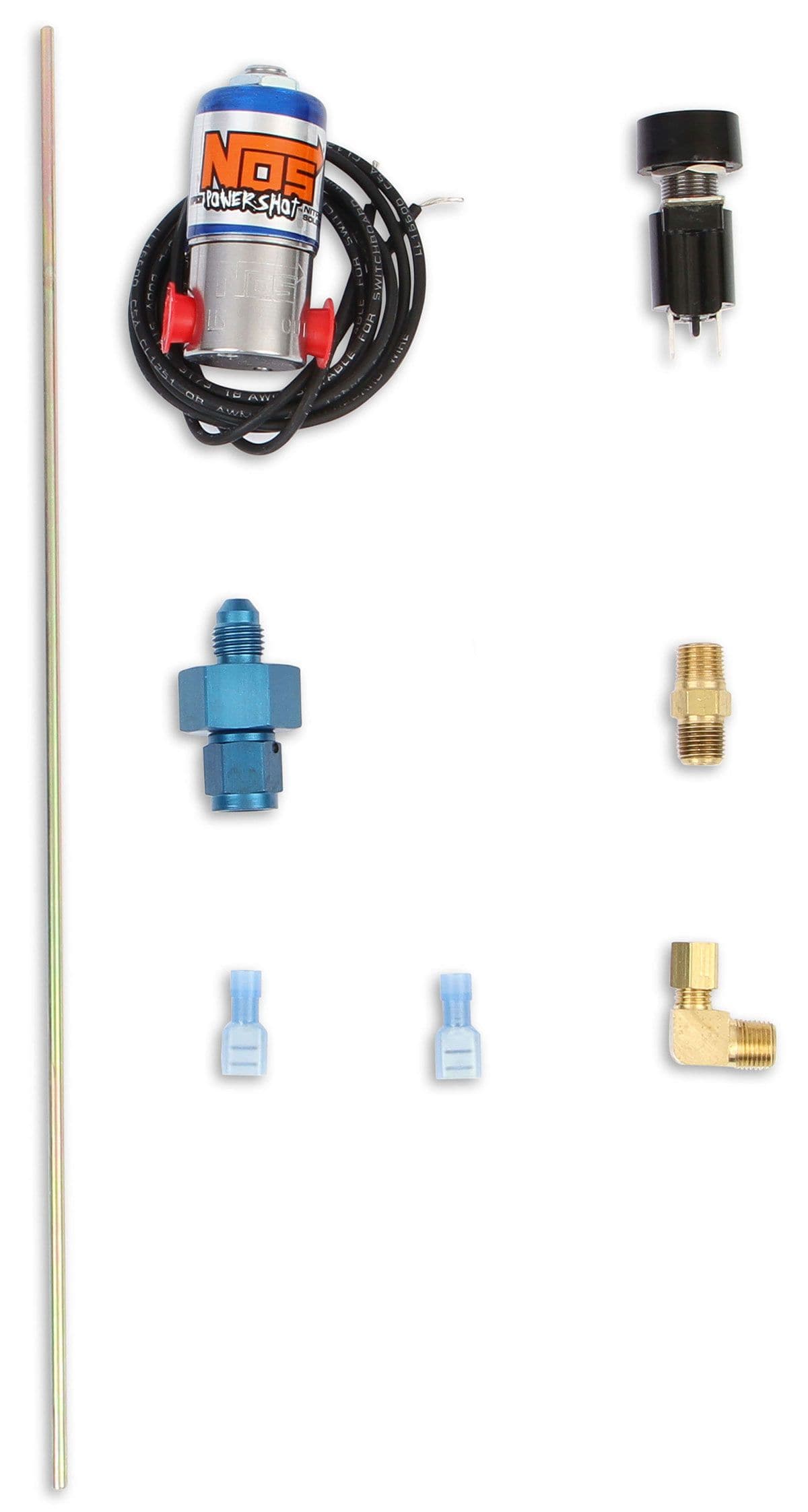 NOS -4AN Line Nitrous Oxide Systems Nitrous Purge Valve Kit NOS16030 SR