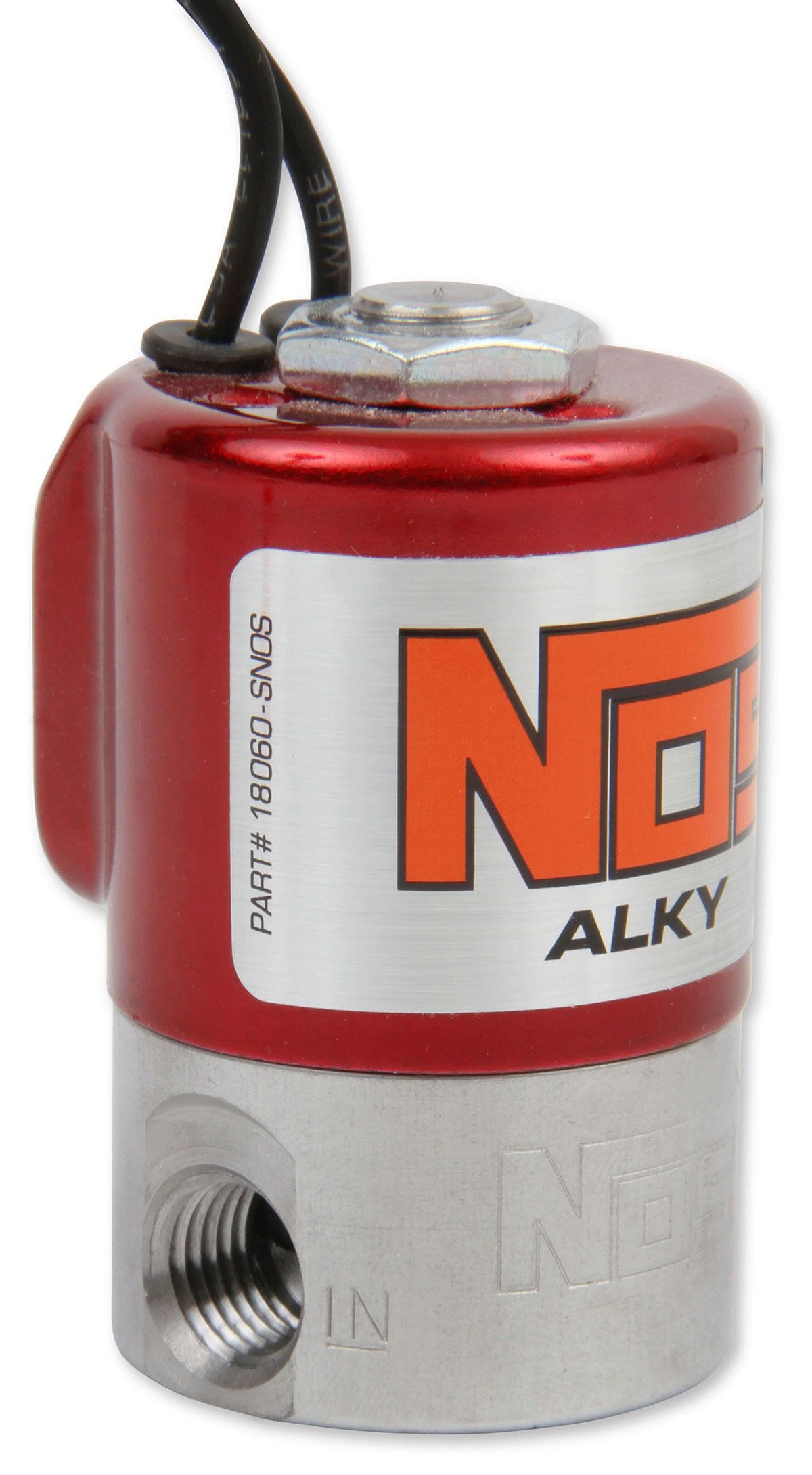 NOS 600 Horsepower. 1/4" NPT Inlet, 1/4" NPT Outlet Nitrous Oxide Systems Alky Fuel Solenoid NOS18060 SR
