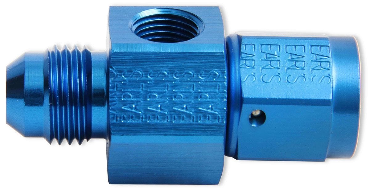 NOS -6AN (Swivel Type) Nitrous Oxide Systems Bottle Gauge Adapter NOS16104 SR