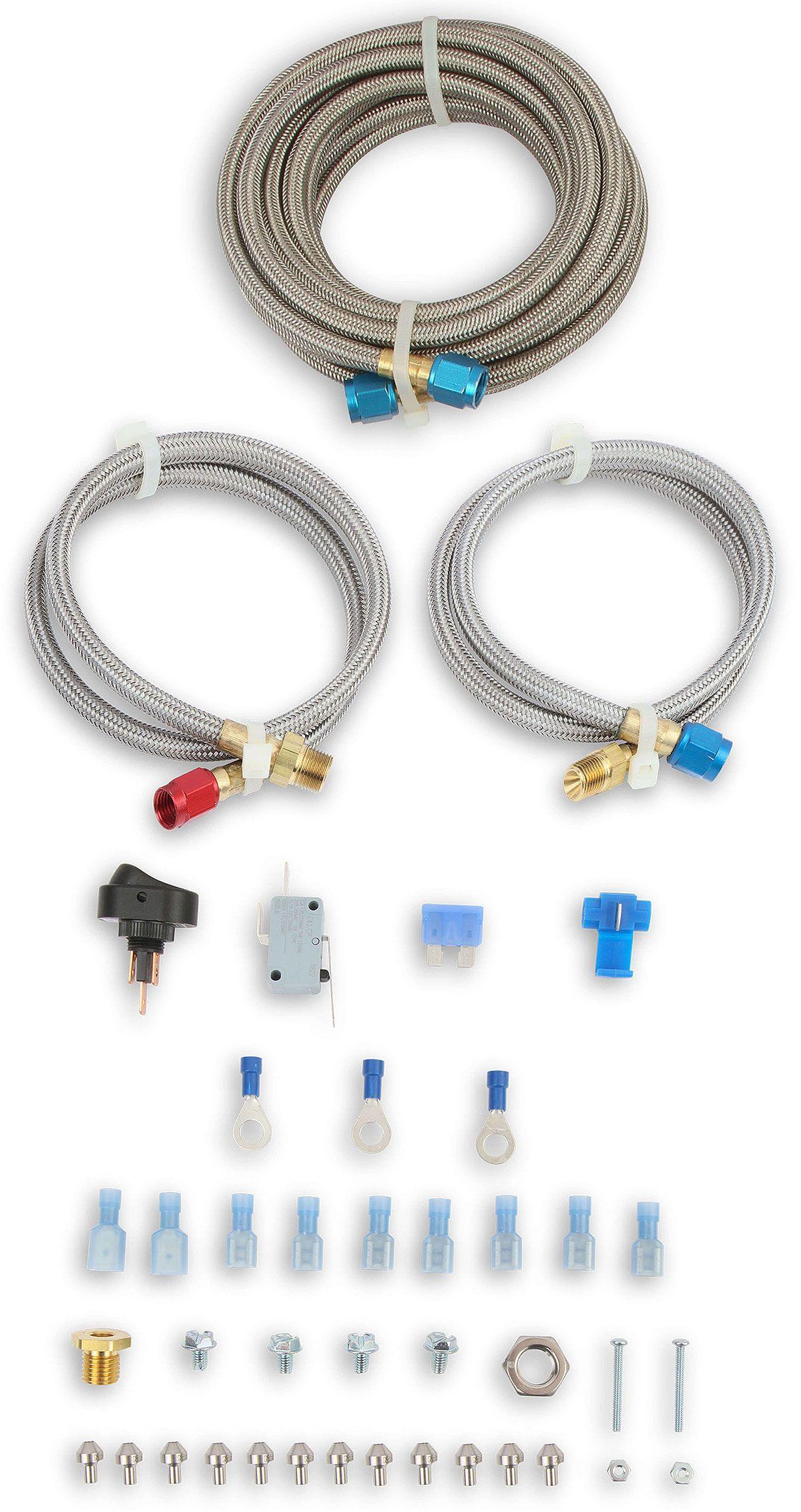 NOS 75-125 Horsepower. Suits EFI V8 Nitrous Oxide Systems PowerFogger Universal Wet EFI Nitrous Kit NOS05131 SR