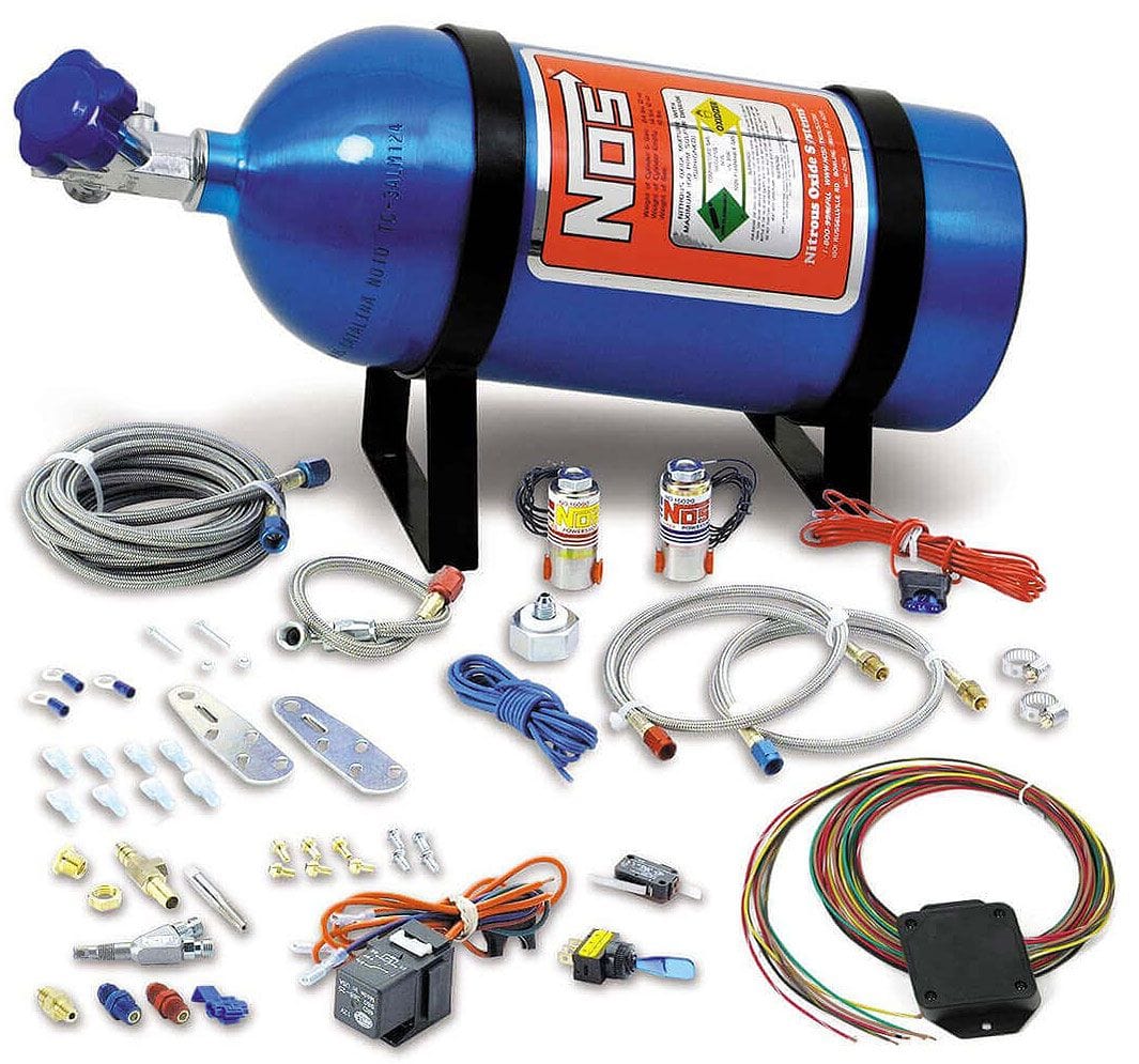 NOS 75-125 Horsepower. Suits EFI V8 with Drive-by-wire Nitrous Oxide Systems PowerFogger Universal Wet EFI Nitrous Kit NOS05135 SR