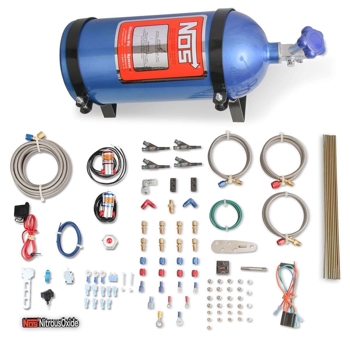NOS 75 Horsepower. Suit 4 Cyl. EFI Applications Nitrous Oxide Systems Sportsman Fogger Nitrous Kit NOS05030-FI SR